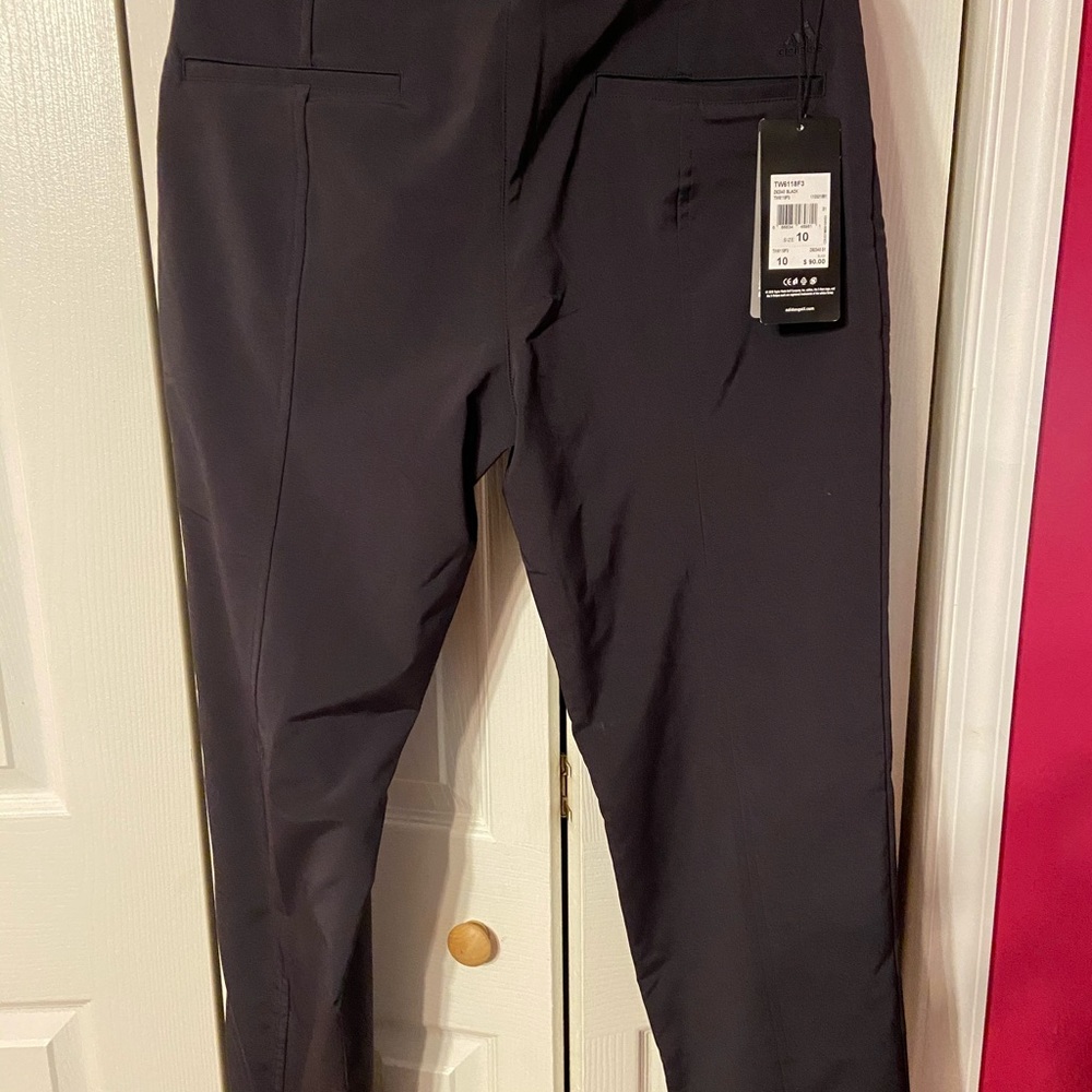 Adidas golf pants with zip-pockets
